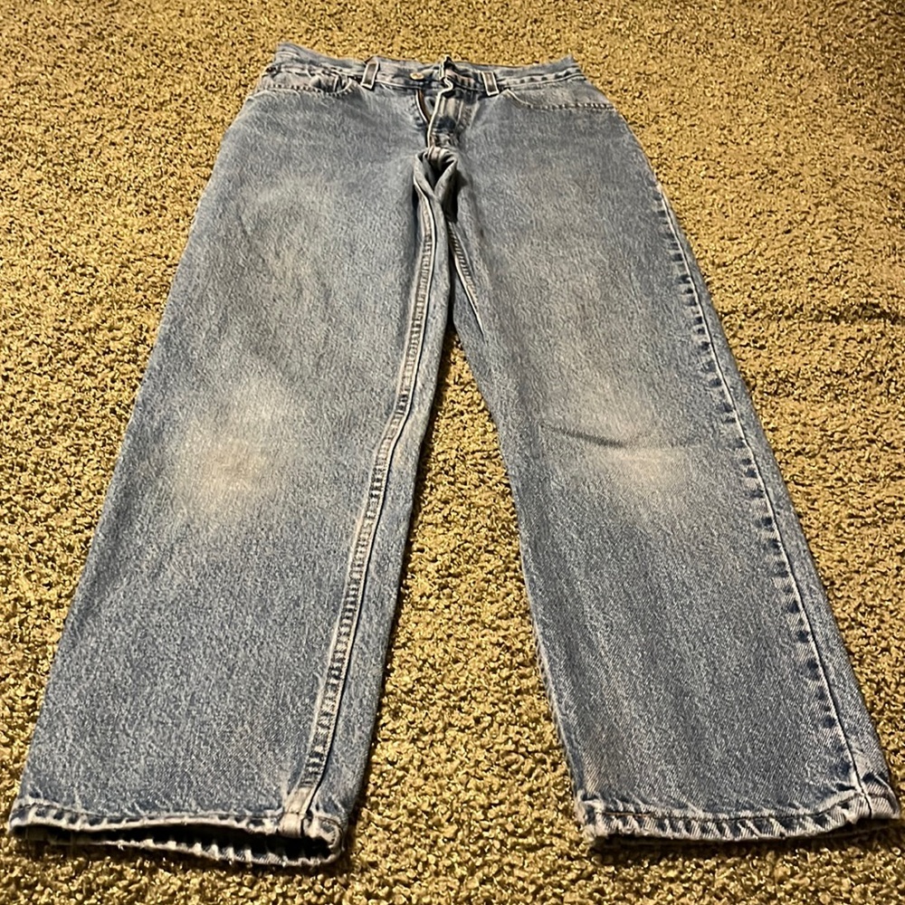 Levi's Light Blue Straight Leg Jeans